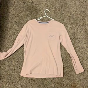 Pink vineyard vines shirt size small